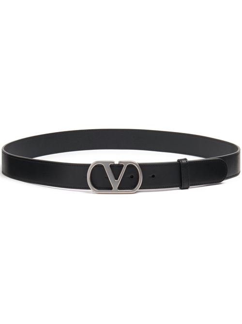 VLogo Signature 30mm leather belt VALENTINO GARAVANI | 6Y2T0SE1UMS0NO